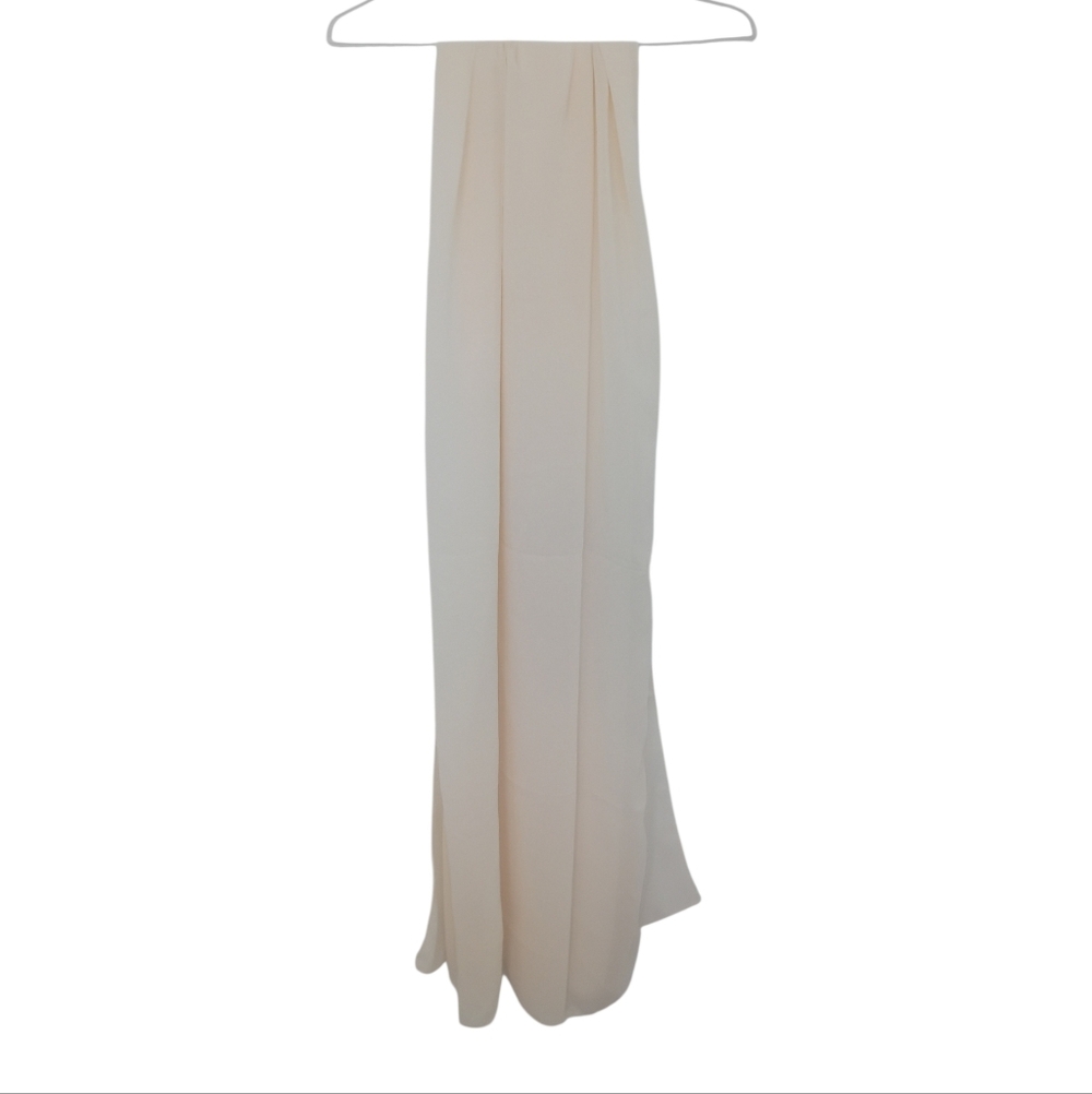 Cream Colored Soft Multifunctional Long HeadScarf Hijab And Wrap Top